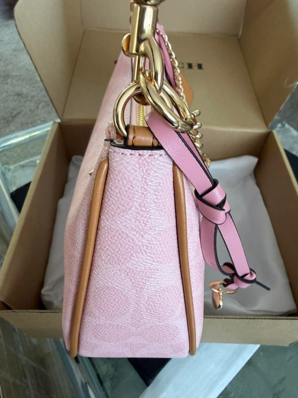 Coach Teri Signature  Crossbody Bag - Picture 7 of 8